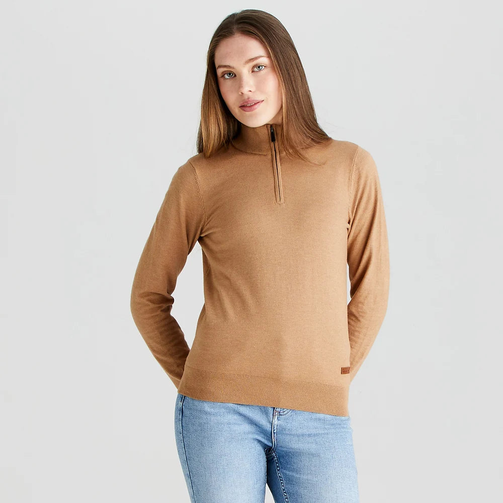 Ridgeline Women's Melford Knit 1/4 Zip Jumper