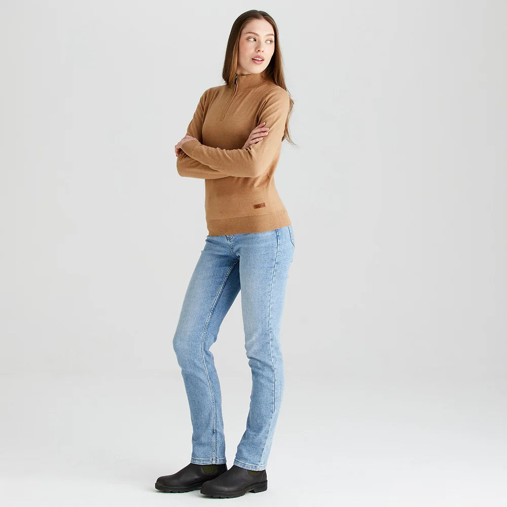 Ridgeline Women's Melford Knit 1/4 Zip Jumper