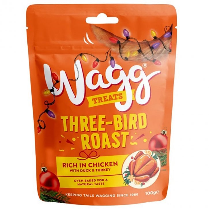 Wagg Three Bird Roast Pouch 100g