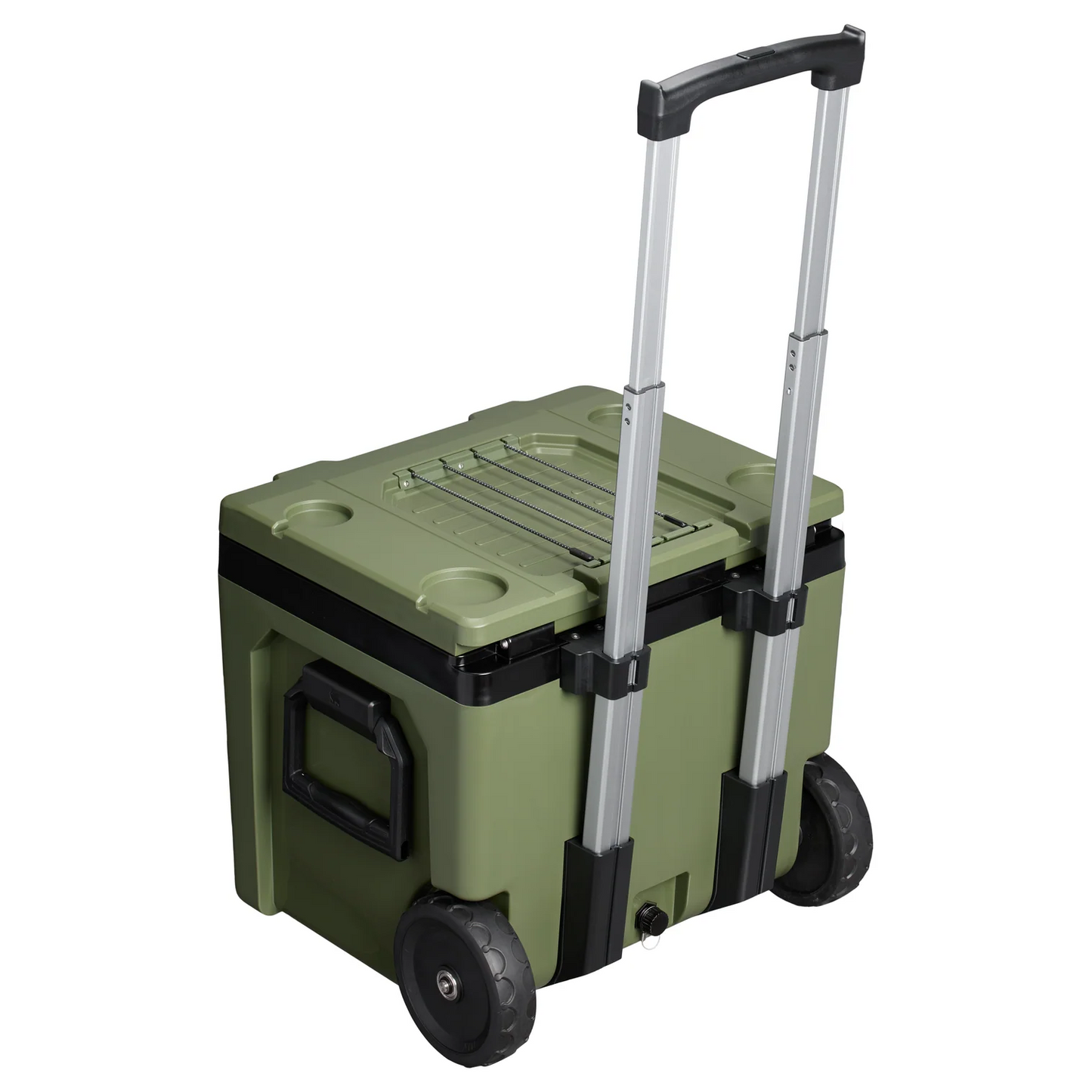 Stanley Easy-Carry Outdoor Wheeled Cooler 47L - Hammertone Green