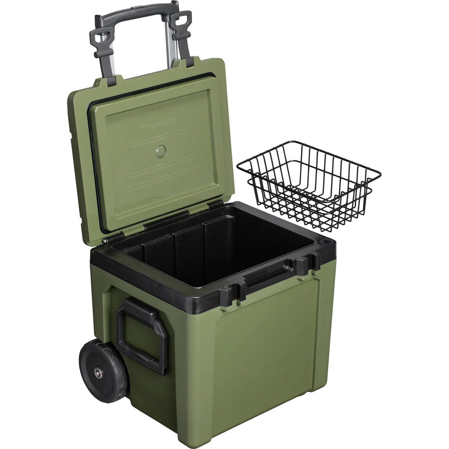 Stanley Easy-Carry Outdoor Wheeled Cooler 47L - Hammertone Green