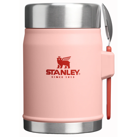 Stanley Classic Legendary Food Jar and Spork 400ml - Peach Rose