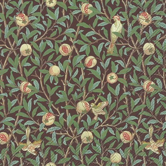 William Morris Bird & Pomegranate Lunch Napkins