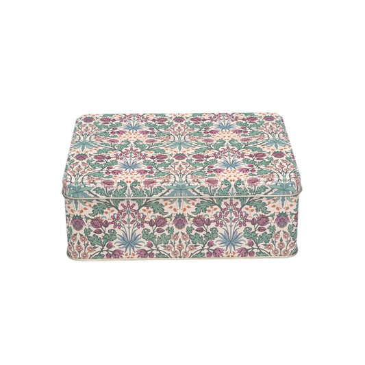 William Morris Hyacinth Deep Rectangular Tin