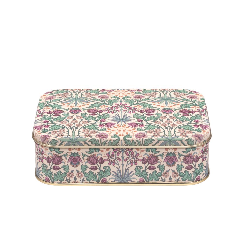 William Morris Hyacinth Small Rectangular Tin
