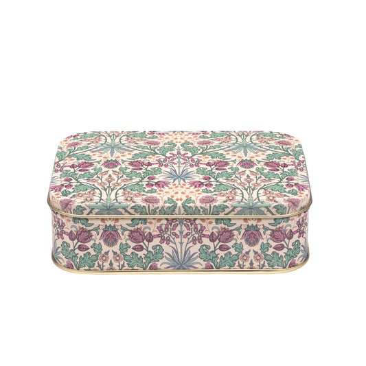 William Morris Hyacinth Small Rectangular Tin