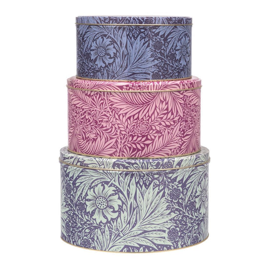 William Morris Marigold Cake Tins Set 3