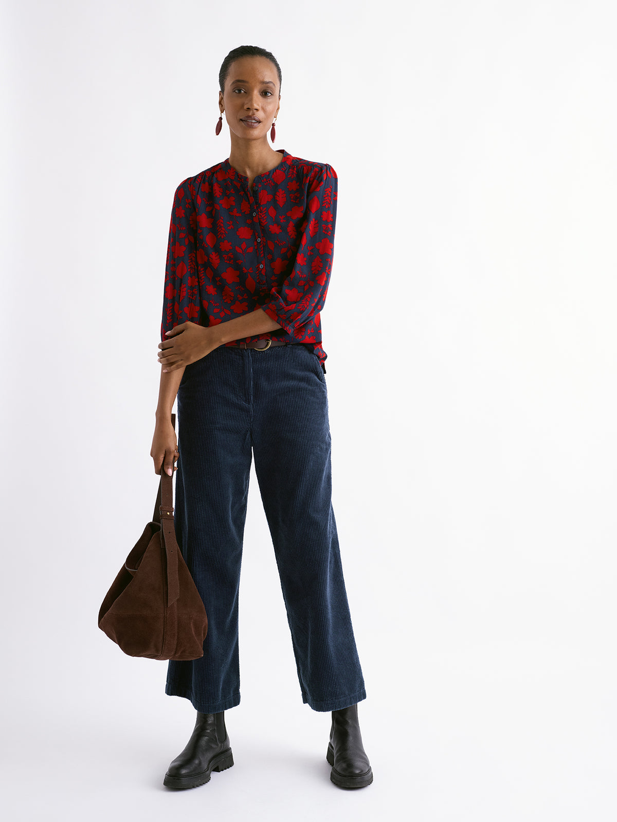 Seasalt Willow Path Printed Shirt