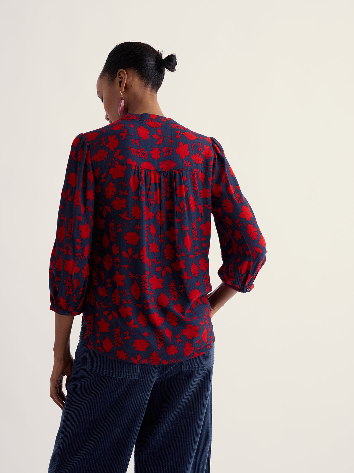 Seasalt Willow Path Printed Shirt