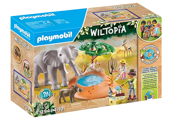 Playmobil Wiltopia Elephant at the Water Hole – Sam Turner Sons