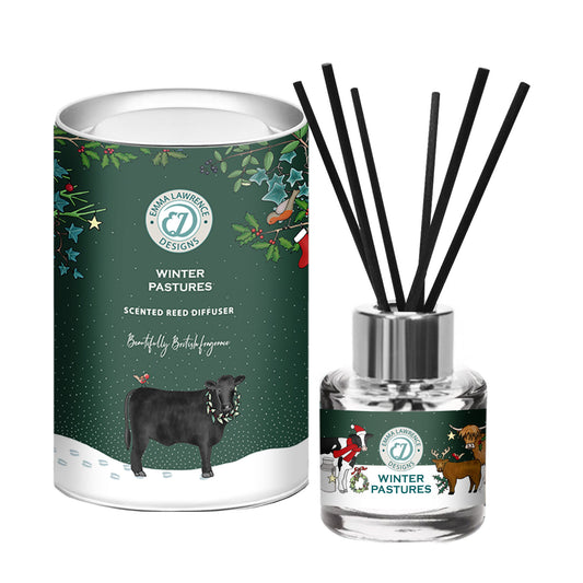 The Country Candle Co Winter Pastures Reed Diffuser