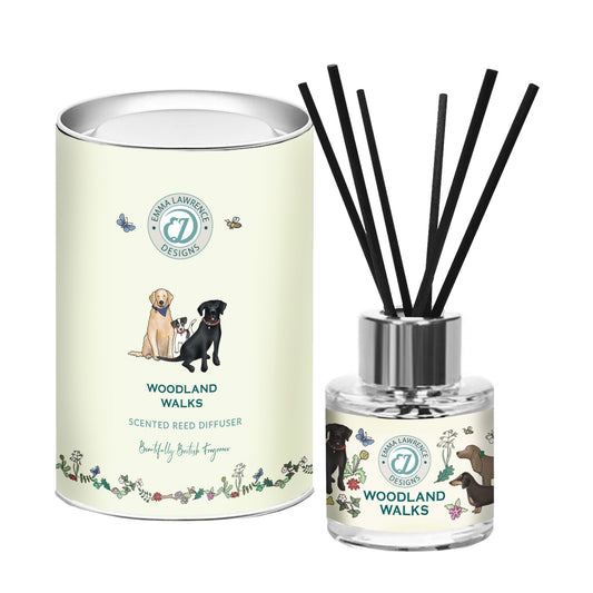 The Country Candle Co Woodland Walks Reed Diffuser