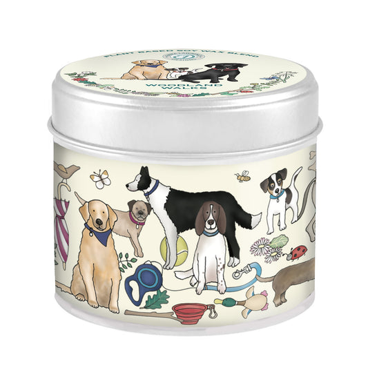 The Country Candle Co Woodland Walks Tin Candle