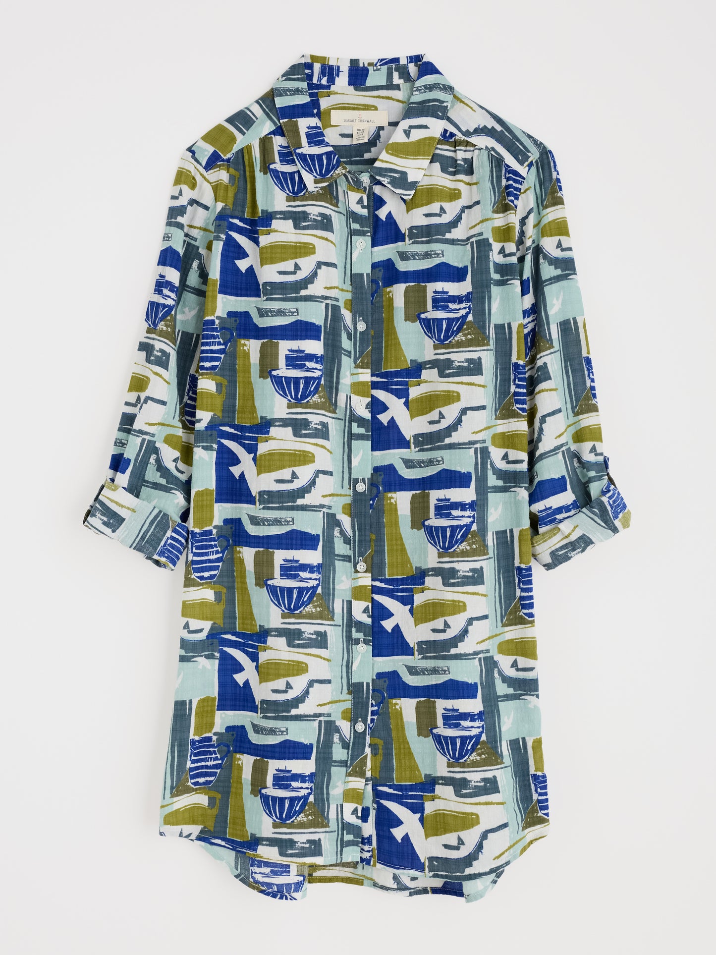 Seasalt Wren Flutter Longline Shirt