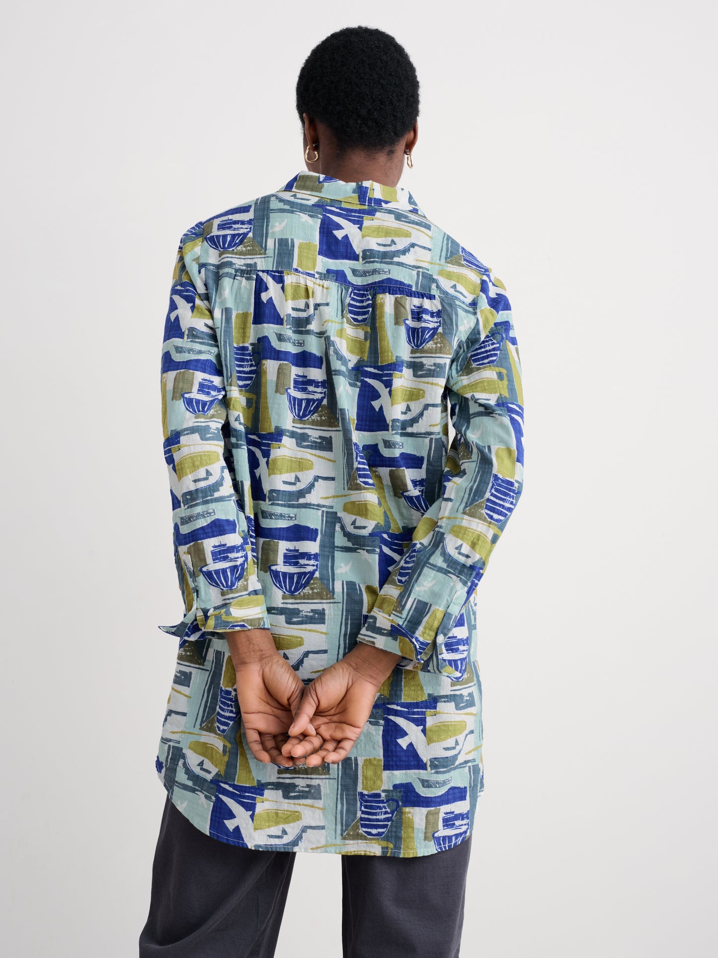 Seasalt Wren Flutter Longline Shirt