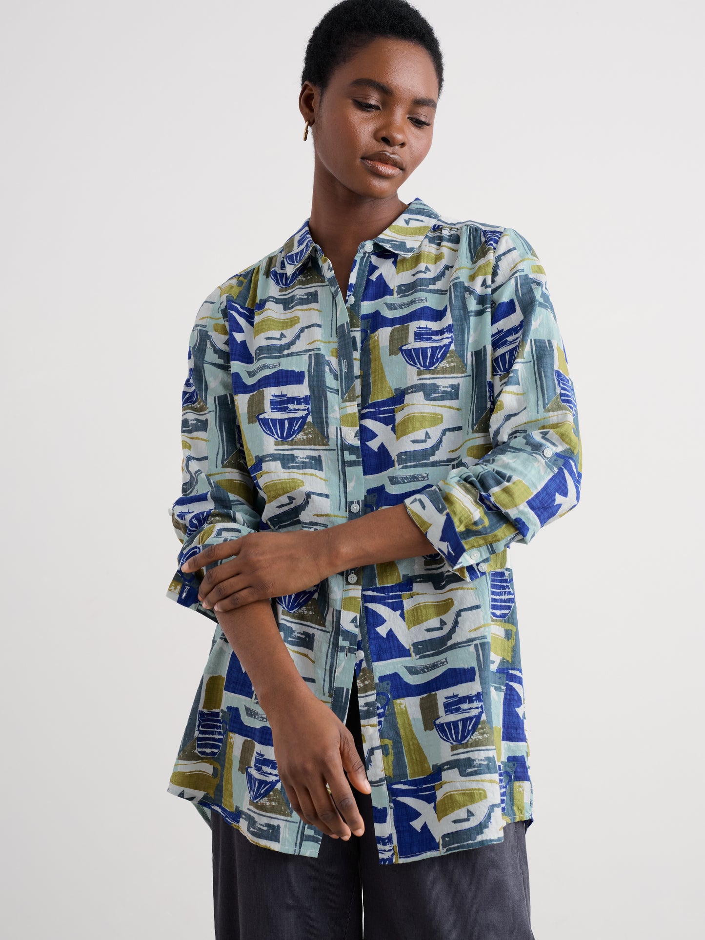 Seasalt Wren Flutter Longline Shirt