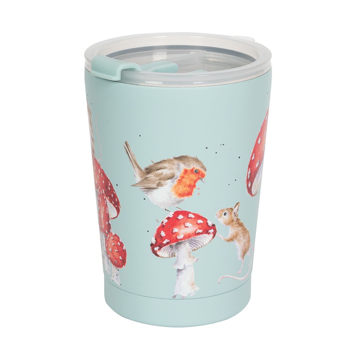 Wrendale Fairy Ring Mouse and Hedgehog Thermal Travel Cup