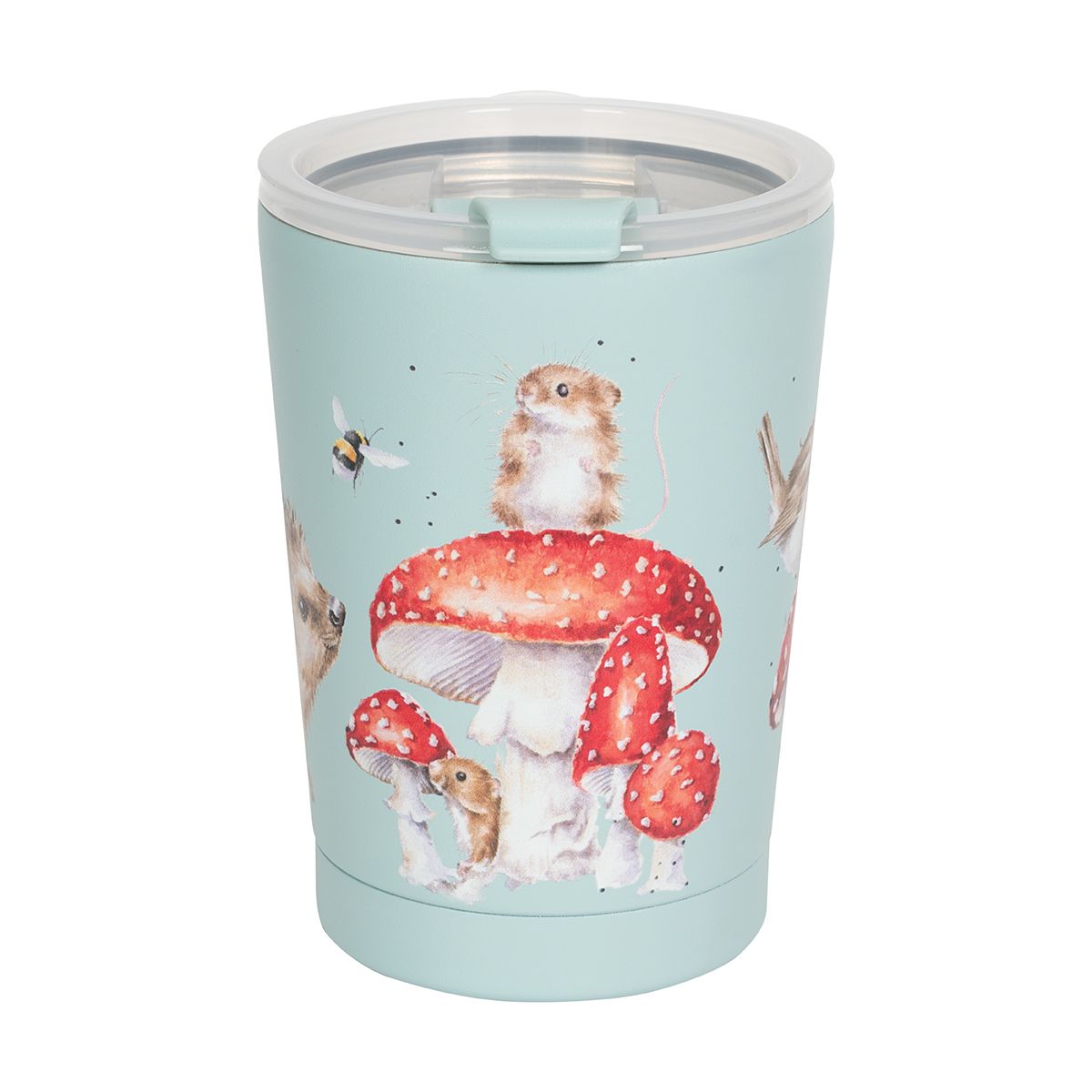 Wrendale Fairy Ring Mouse and Hedgehog Thermal Travel Cup