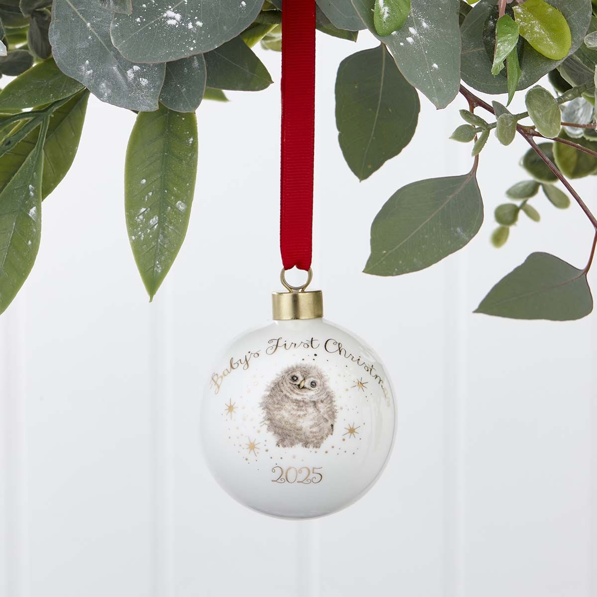 Wrendale Baby's First Christmas 2025 Bauble