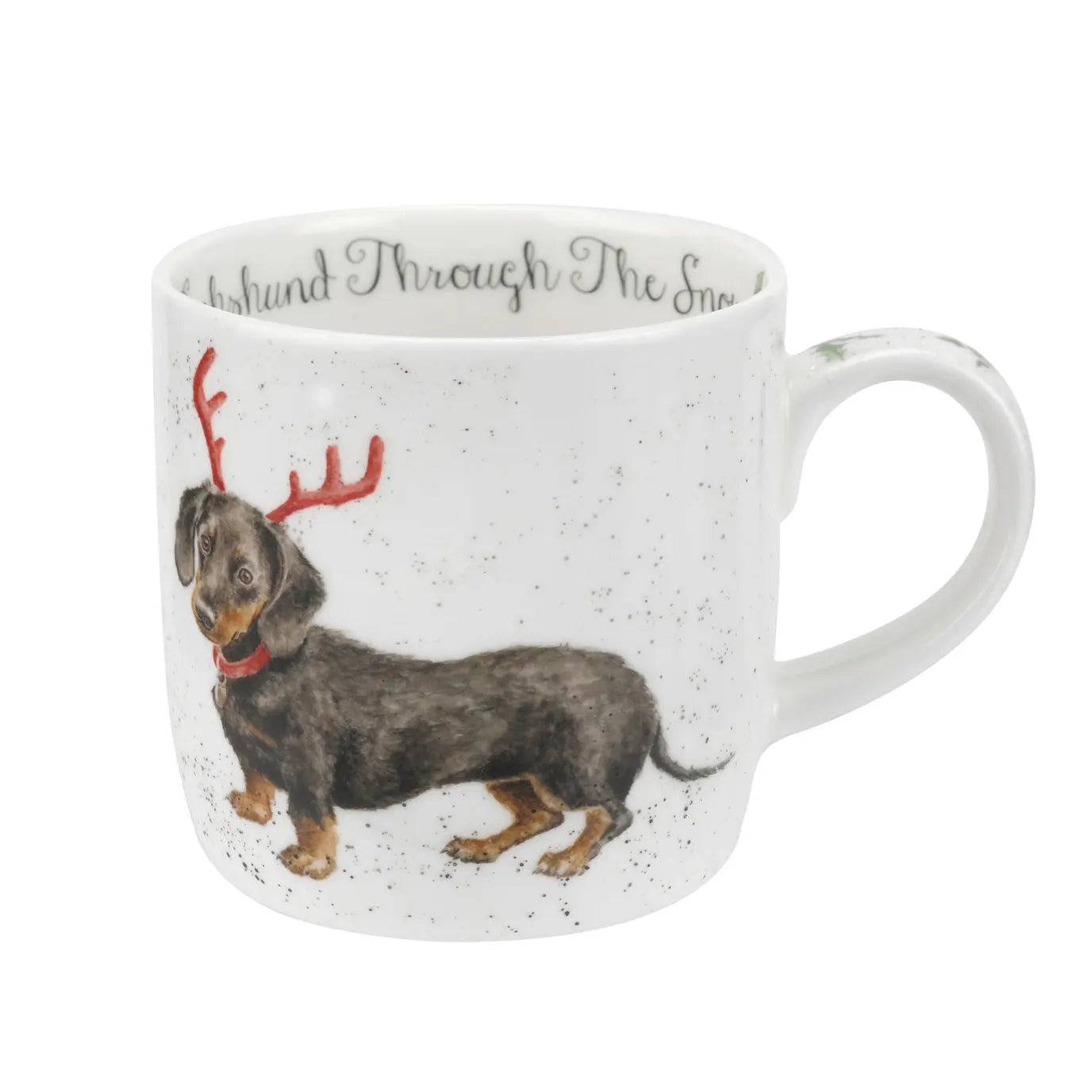 Wrendale Dachshund Through The Snow Mug