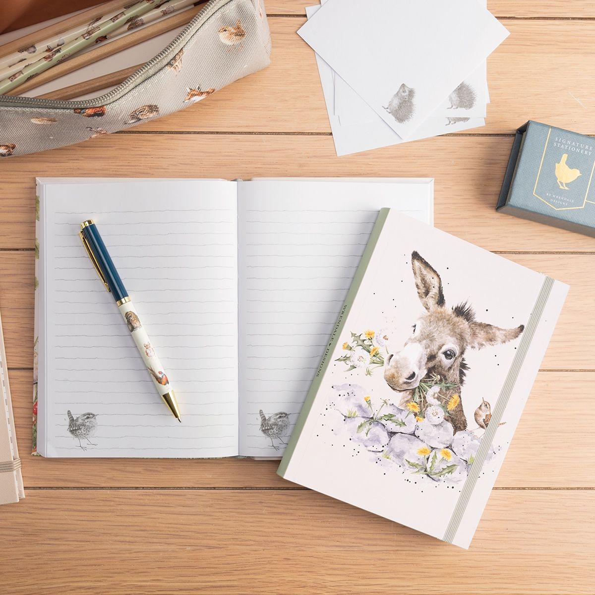 Wrendale Fine & Dandy Donkey Flexi Notebook