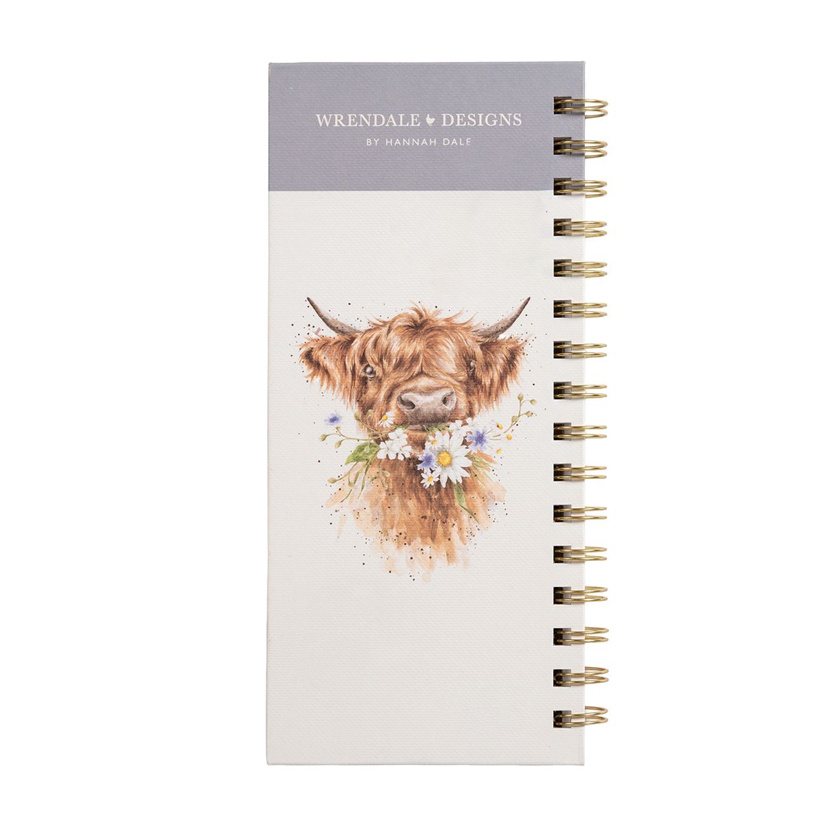 Wrendale Gentle Giant Highland Cow To-Do Notebook