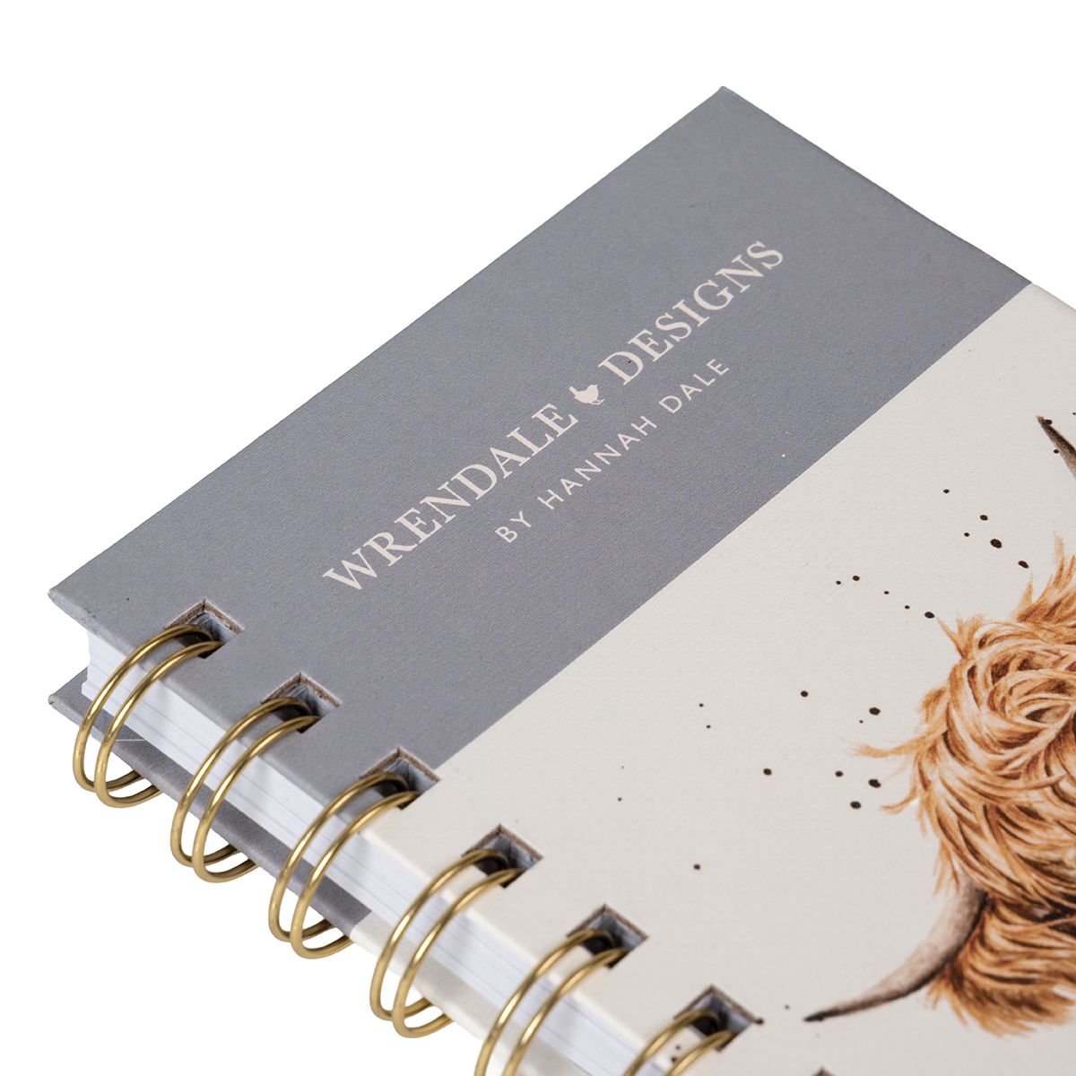 Wrendale Gentle Giant Highland Cow To-Do Notebook