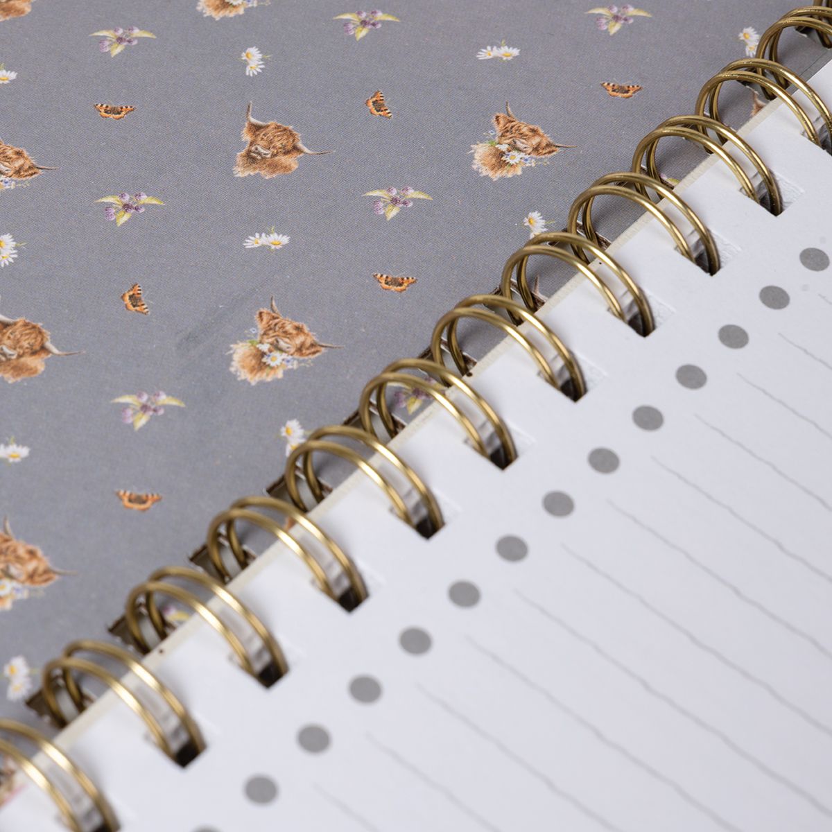 Wrendale Gentle Giant Highland Cow To-Do Notebook