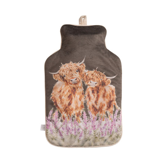 Wrendale Gentle Giants Highland Cow Hot Water Bottle