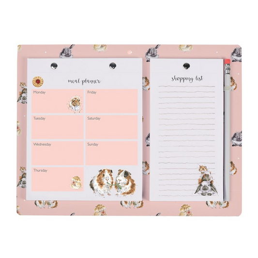 Wrendale Guinea Pig Meal Plan & Shopping List Planner