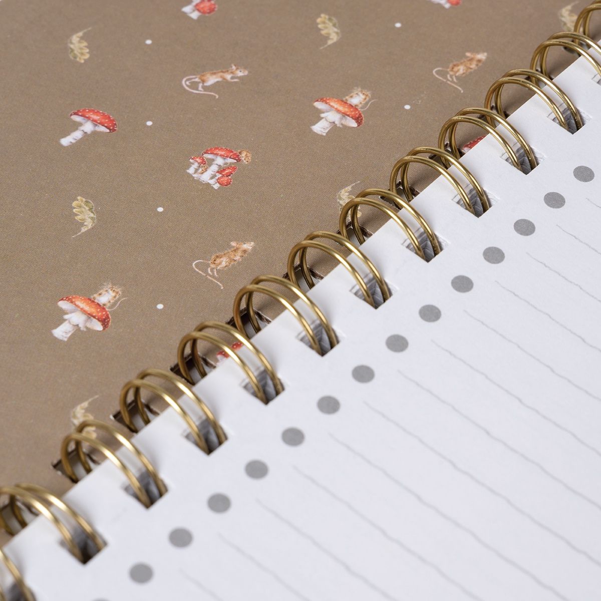 Wrendale He's A Fun-Gi Mouse Notebook & Planner