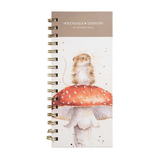 Wrendale He's A Fun-Gi Mouse Notebook & Planner
