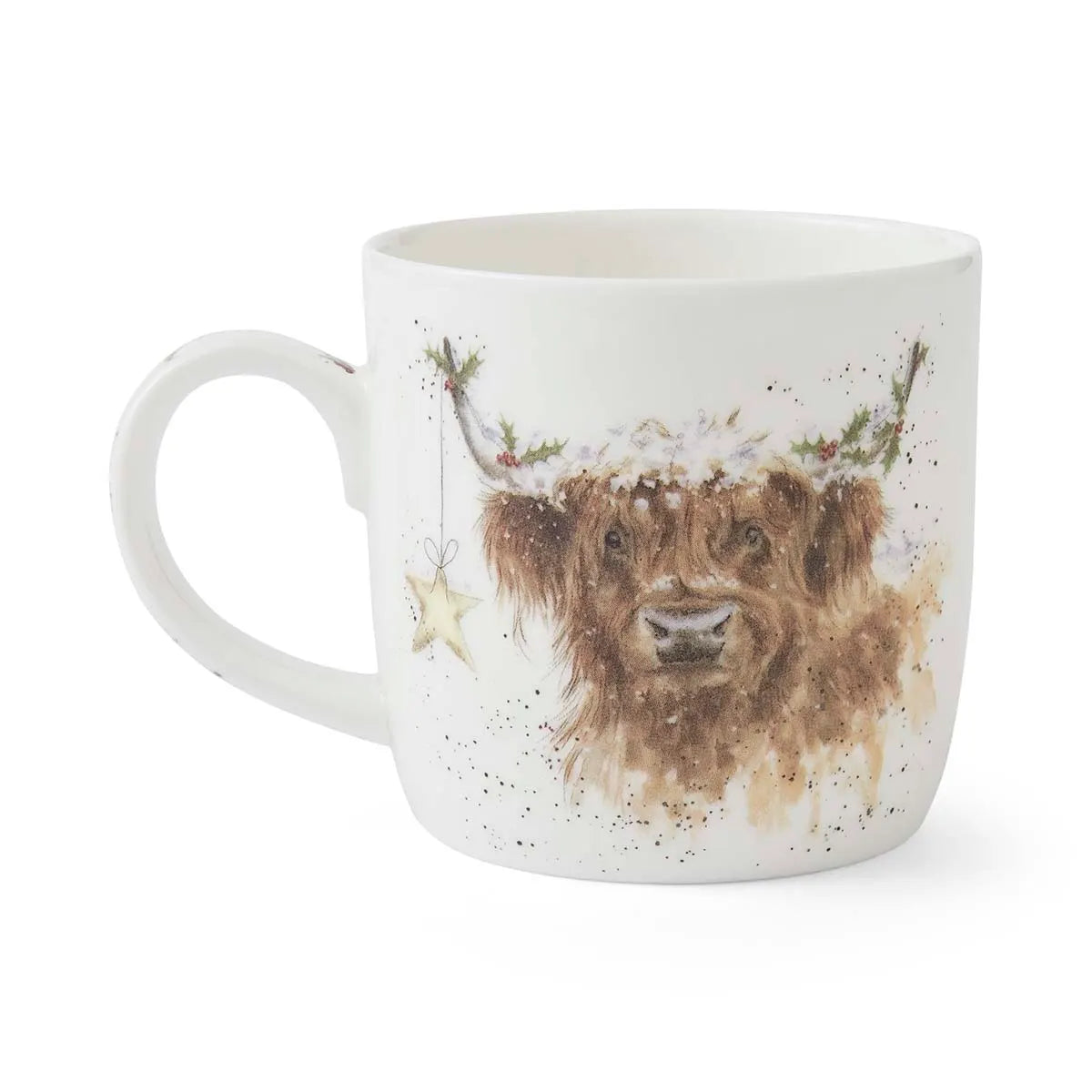 Wrendale Highland Star Cow Mug