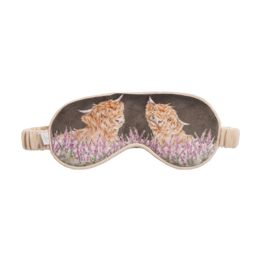 Wrendale Just For Moo Highland Cow Eye Mask