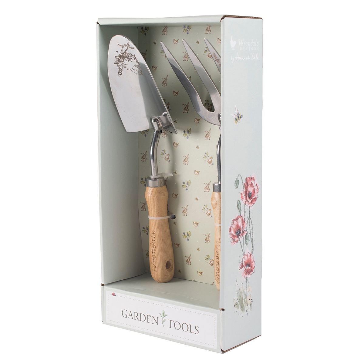 Wrendale Make Today Beautiful Wren Design Fork and Trowel Set