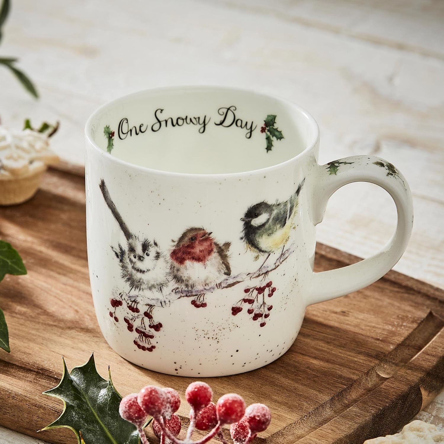 Wrendale One Snowy Day Mug