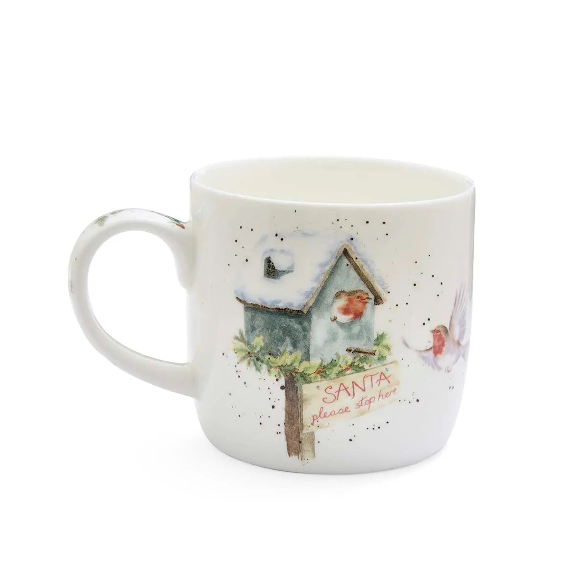 Wrendale Santa Stop Here Mug