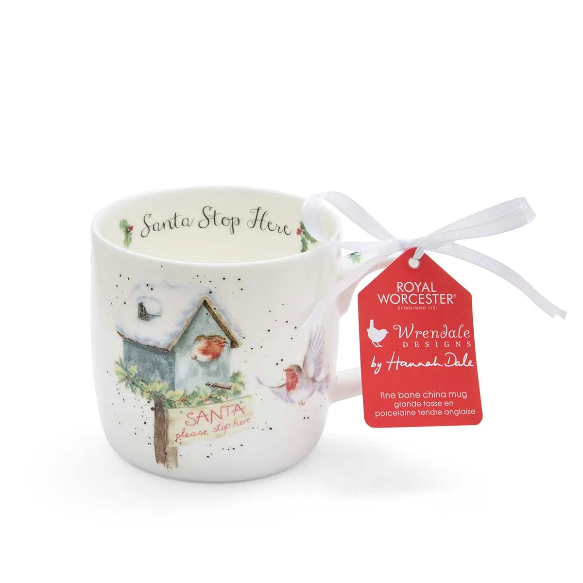 Wrendale Santa Stop Here Mug