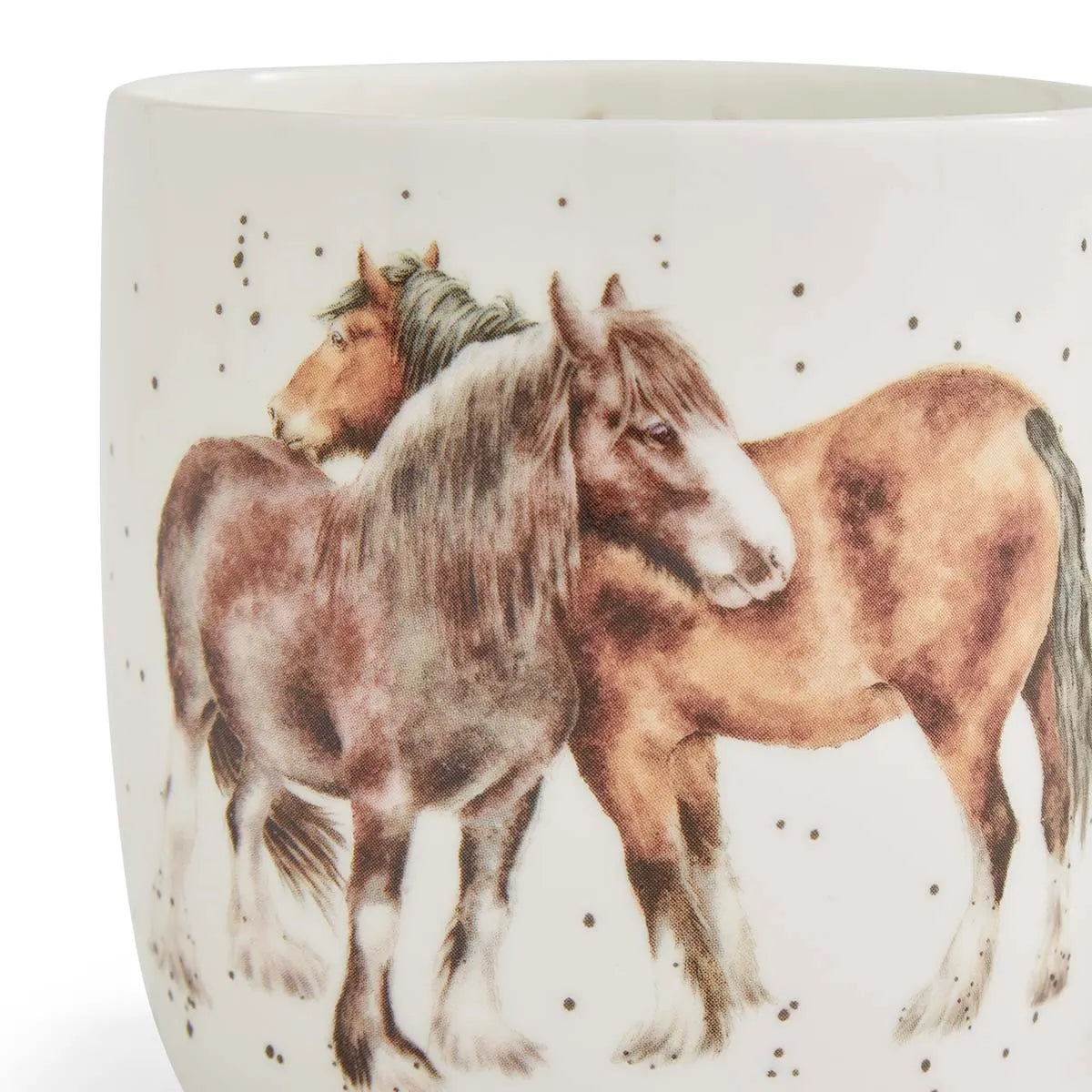 Wrendale Side By Side Horse Mug