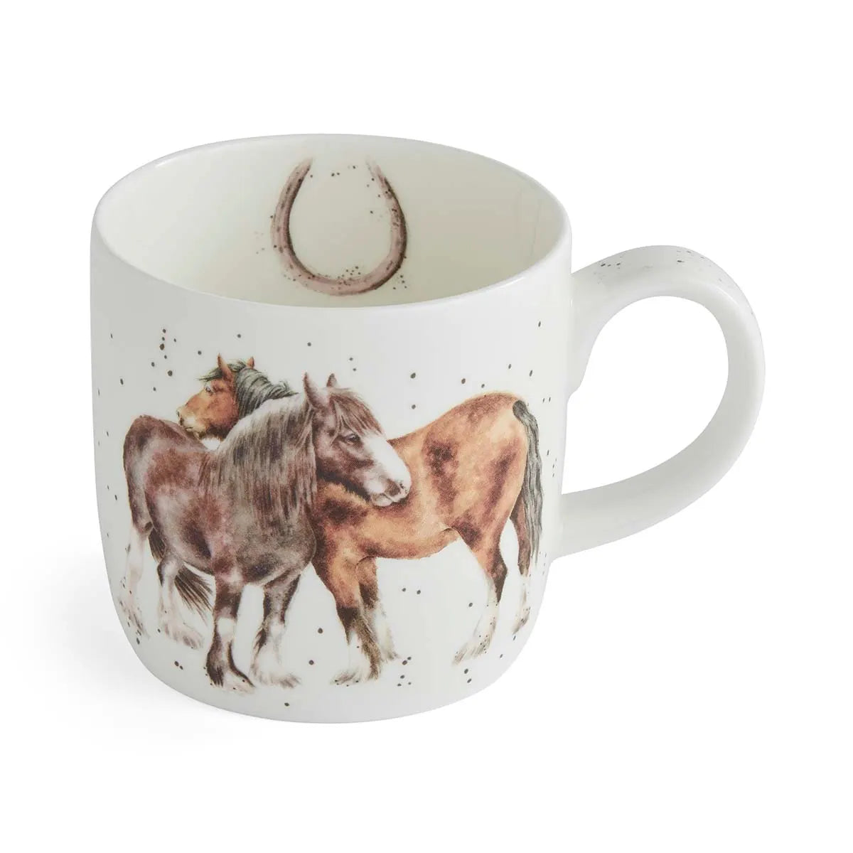 Wrendale Side By Side Horse Mug