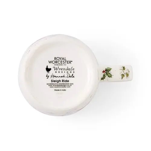 Wrendale Sleigh Ride Fox Mug