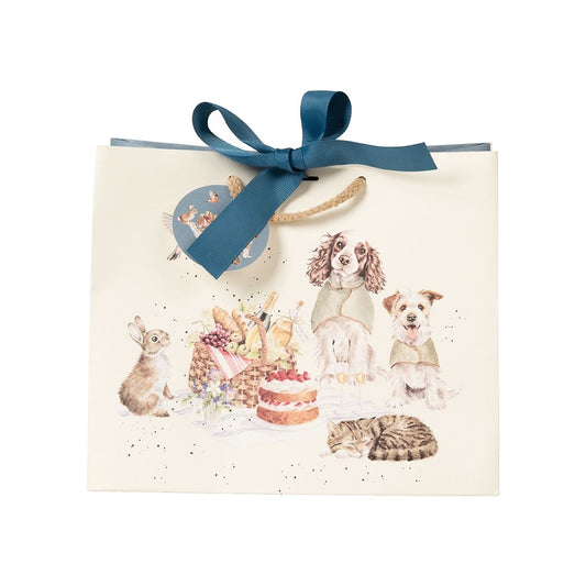 Wrendale The Hoppy Picnic Medium Gift Bag