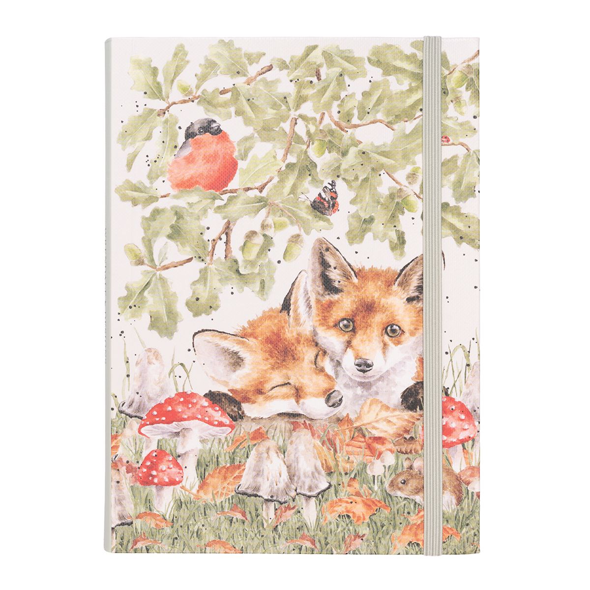 Wrendale Under The Oak Tree Fox Flexi Notebook