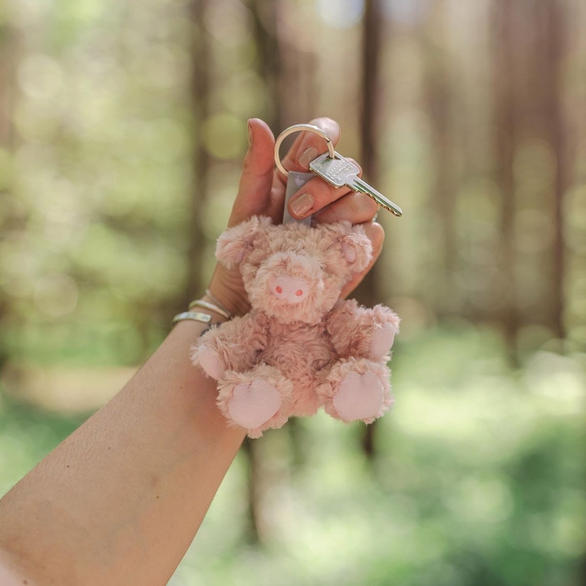 Wrendale Vanessa Pig Plush Keyring