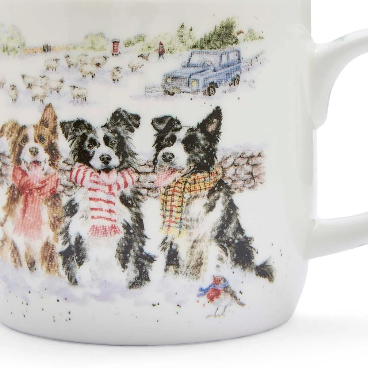 Wrendale While Shepherds Watch Mug