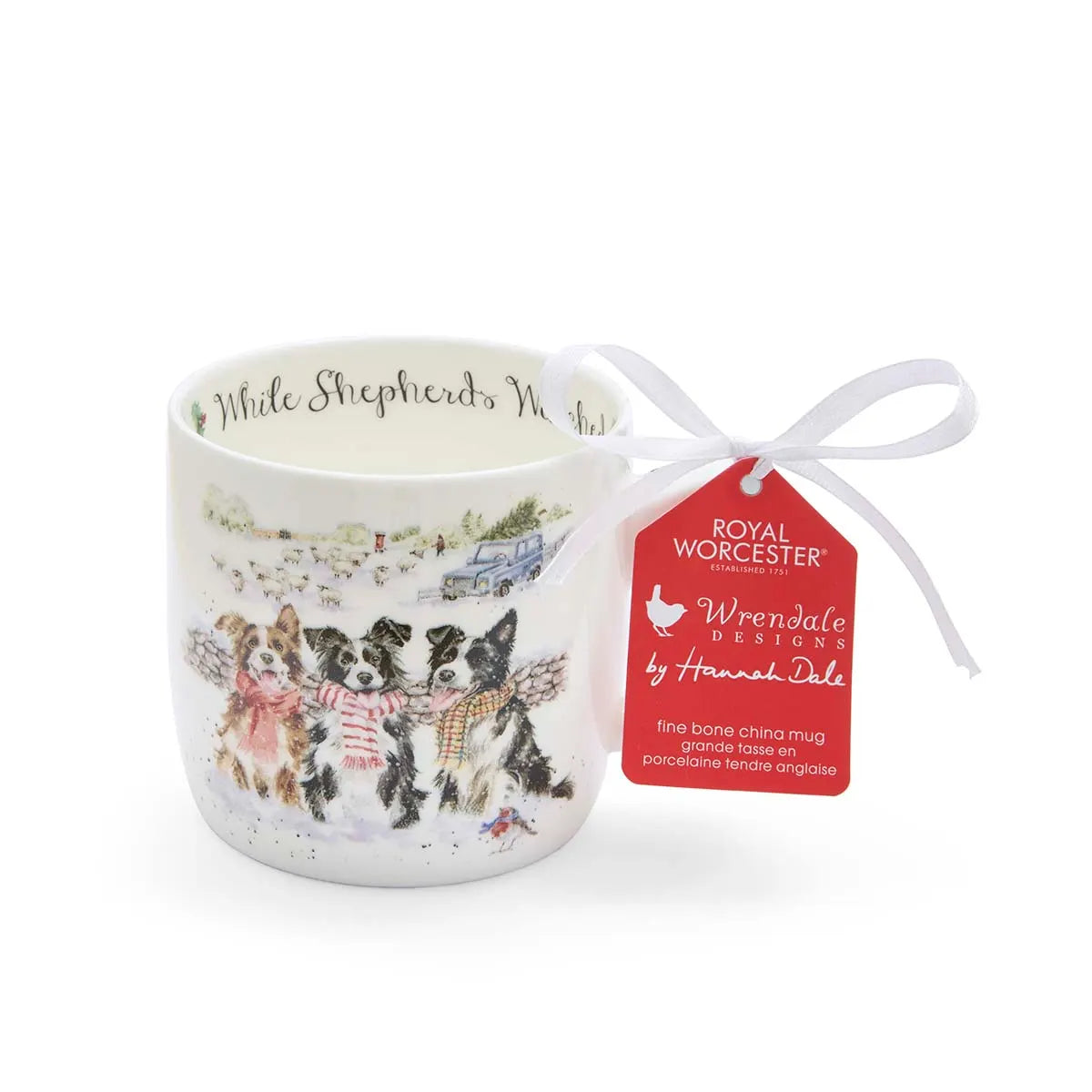 Wrendale While Shepherds Watch Mug