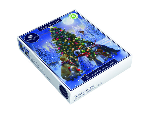 Tom Smith Luxury Boxed Pets Christmas Cards Pack