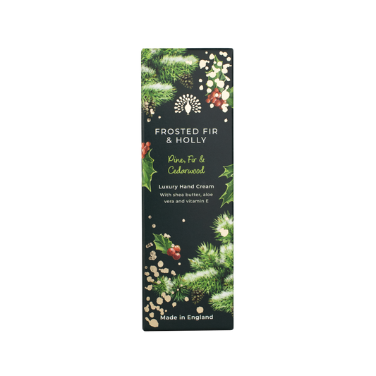 English Soap Company Christmas Tidings Frosted Fir & Holly Hand Cream
