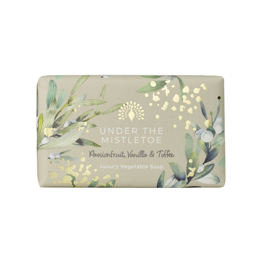 English Soap Company Christmas Tidings Under the Mistletoe Soap