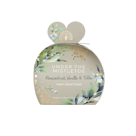 English Soap Company Christmas Tidings Under the Mistletoe Guest Soap 3 x 20g